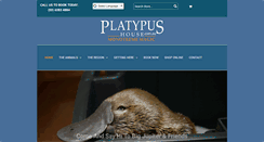 Desktop Screenshot of platypushouse.com.au